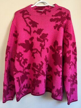 Tribal Jeans Sweater Women's Size XL Pink